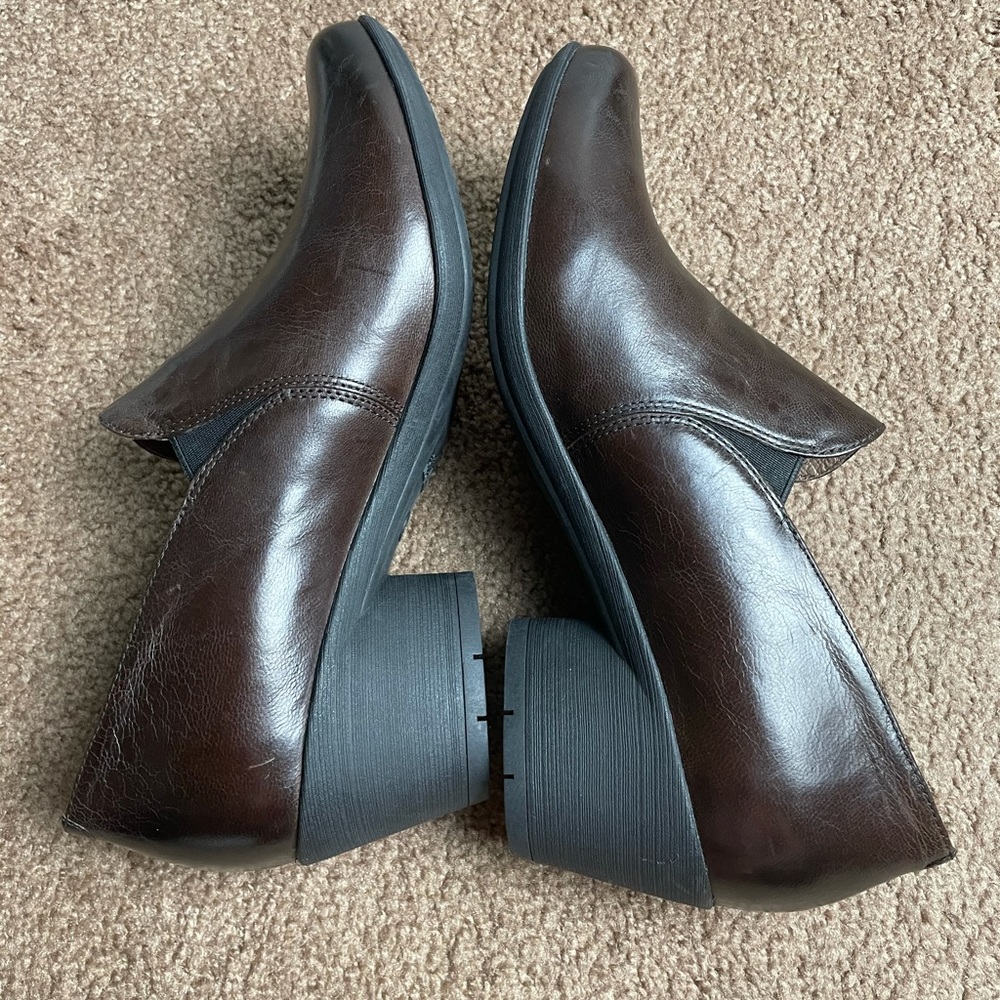 Robin Chocolate Burnished Dansko Shoes Size 9/39 - Picture 4 of 15